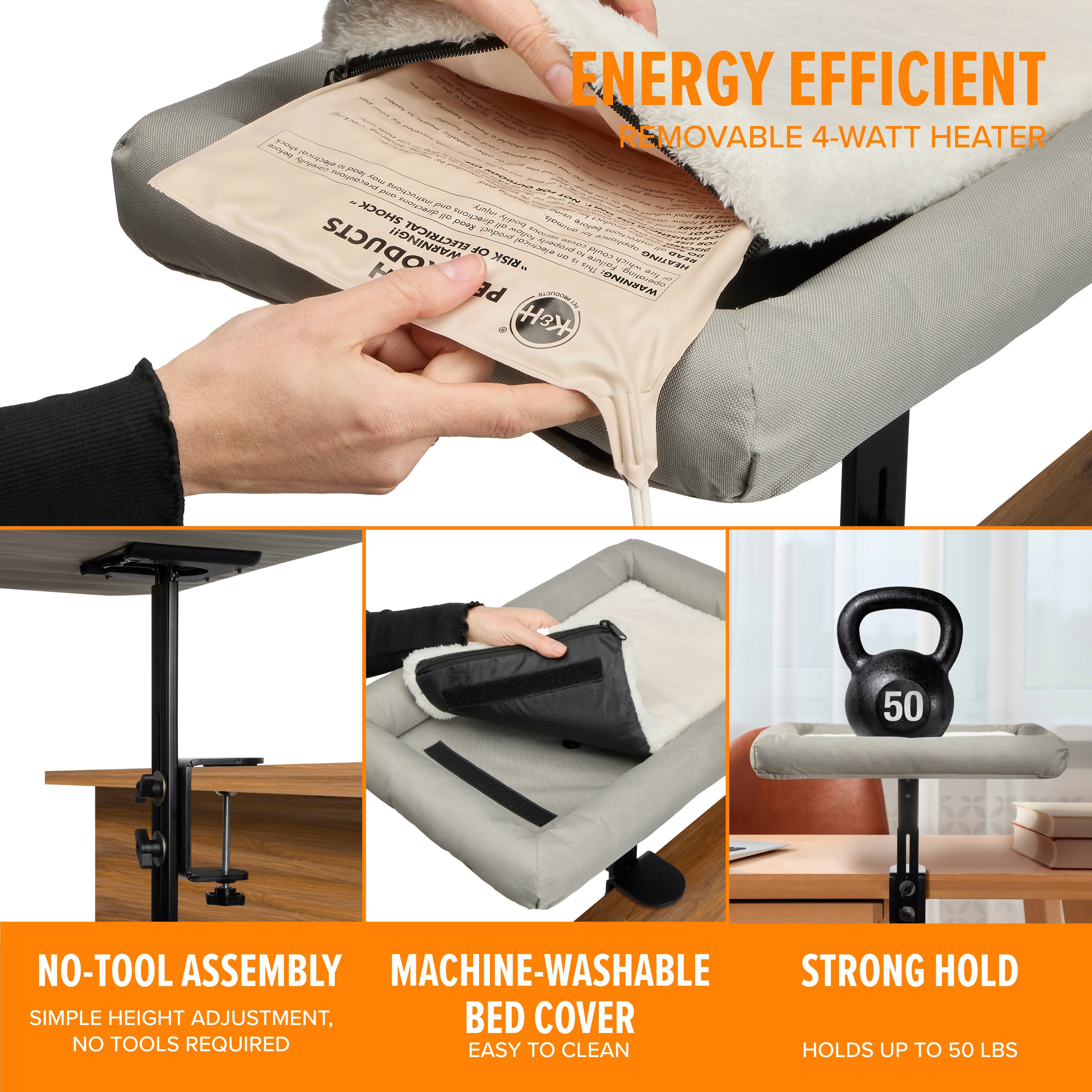 k-h-thermo-desk-lit-chat-chauffant-bureau-pince image 4