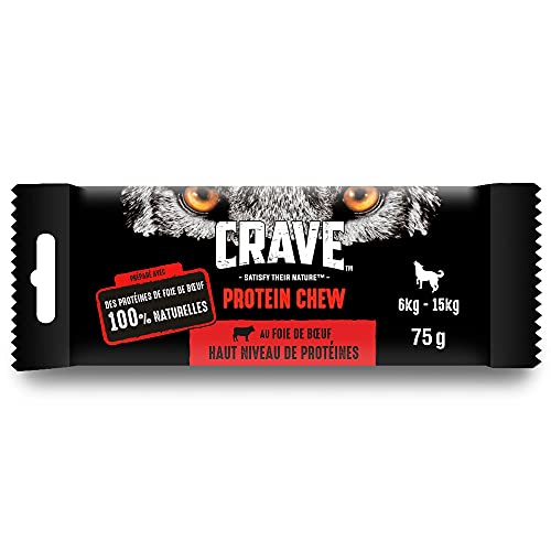 crave-protein-chew-b-tonnets-chien-foie-de-b-uf-15x75g-sans-c-r-ales image 2