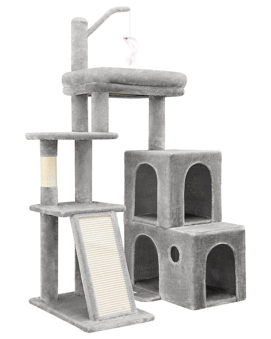 globlazer-f50-arbre-chat-gris-clair-127-cm-compact image 2