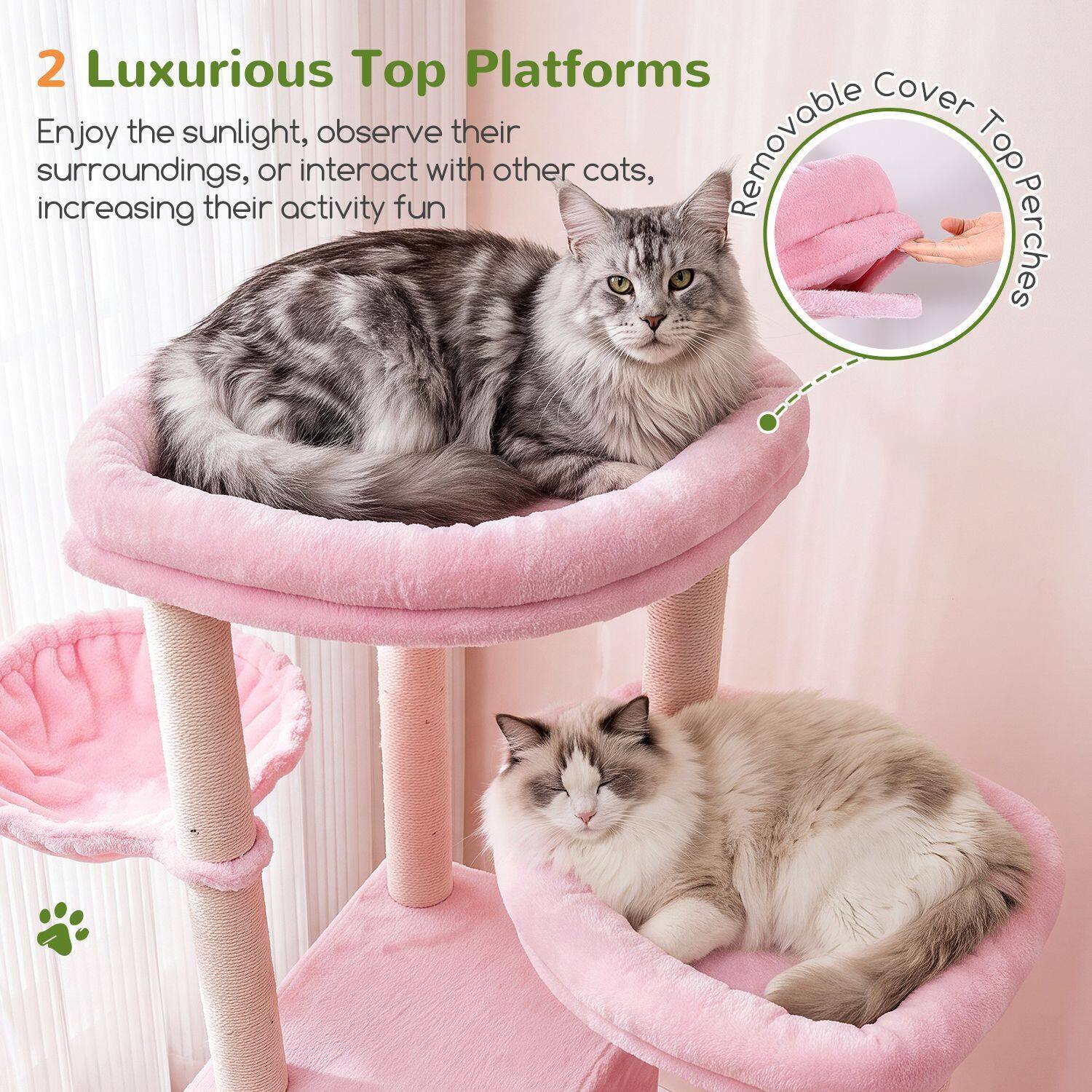 globlazer-s63-arbre-chat-160-cm-rose-grandes-races image 3