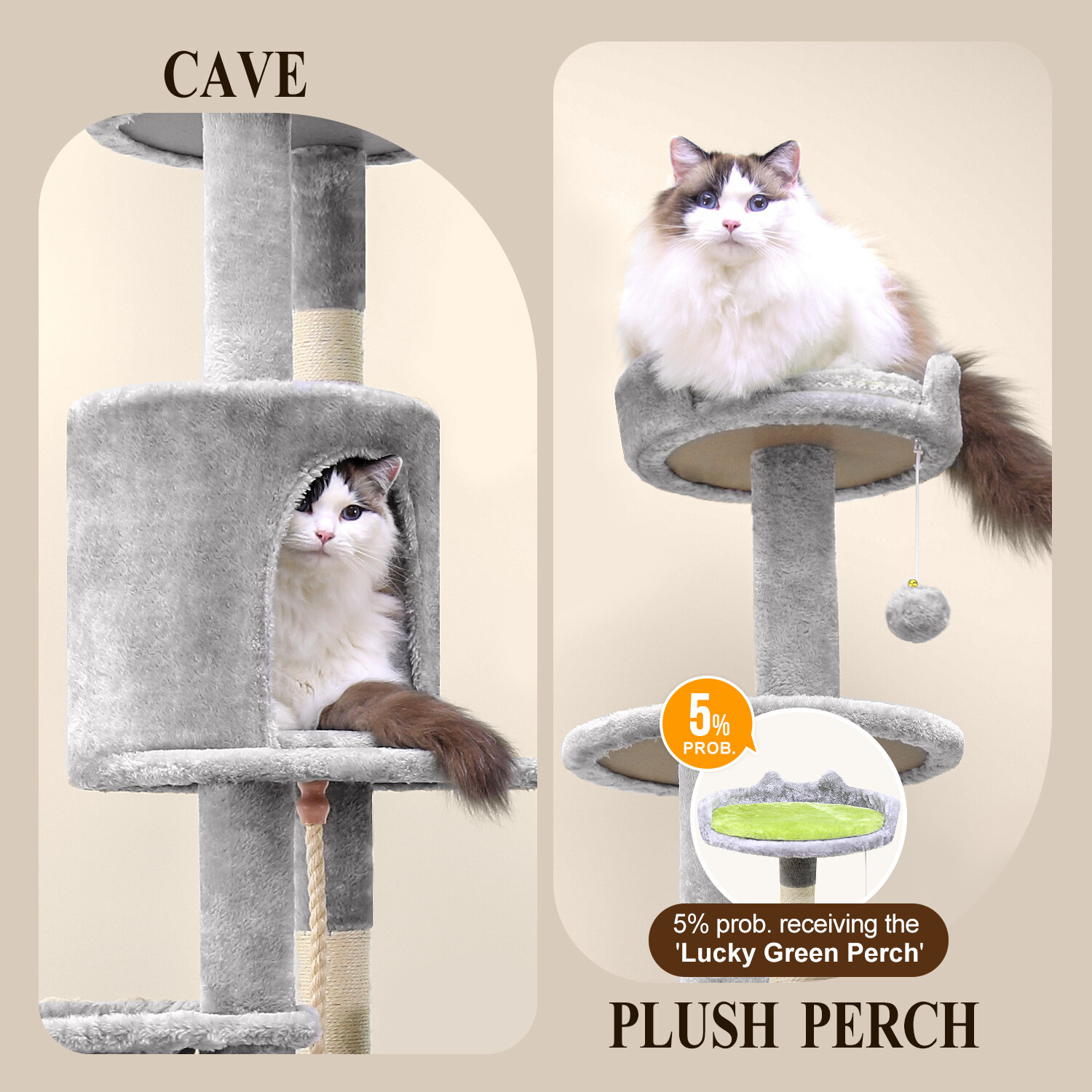 globlazer-c81-arbre-chat-206-cm-gris-clair-xxl image 4