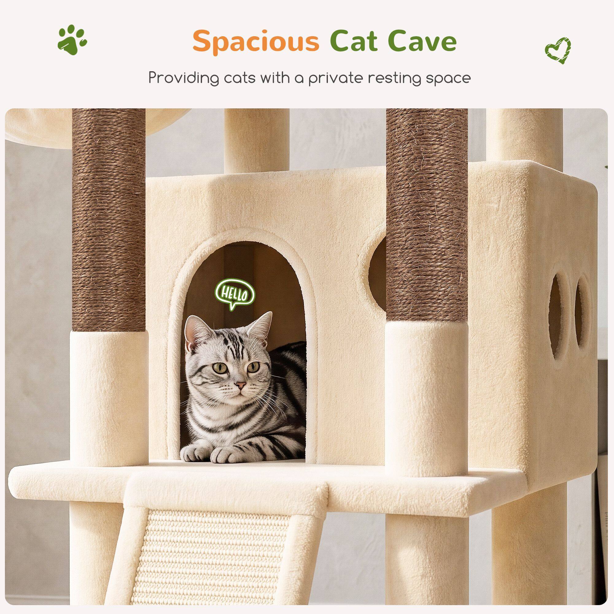 globlazer-s70g-arbre-chat-grand-beige-178-cm image 5