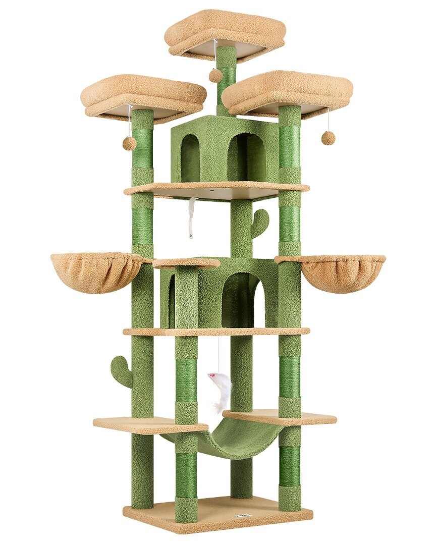 globlazer-f-series-f80-arbre-chat-vert-cactus-80-pouces-grand image 2