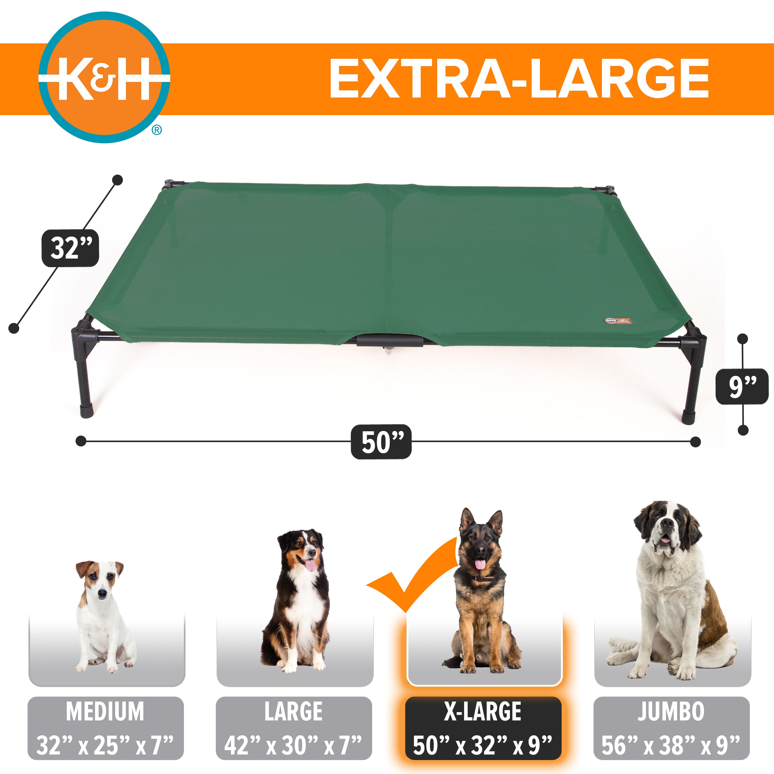 k-h-dog-cot-lit-chien-sur-lev-large-42x30-gris image 8