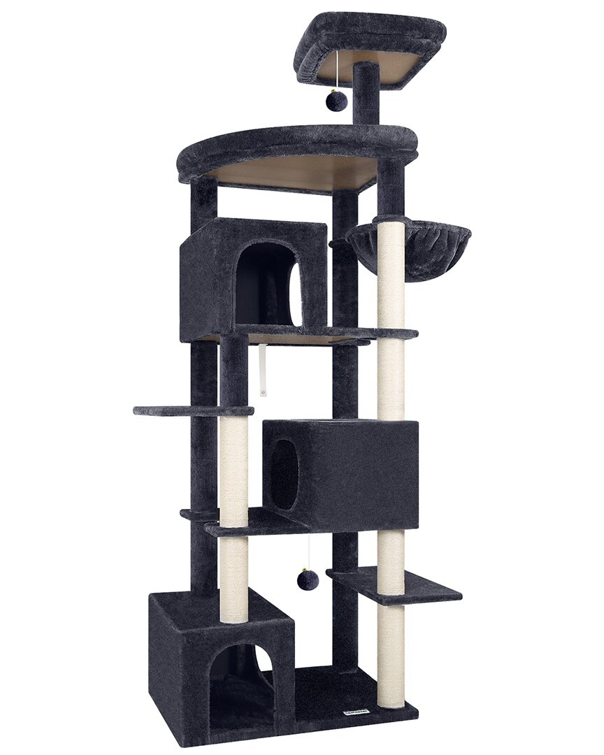 globlazer-s-series-s80-arbre-chat-large-gris-fonc-80-pouces image 2