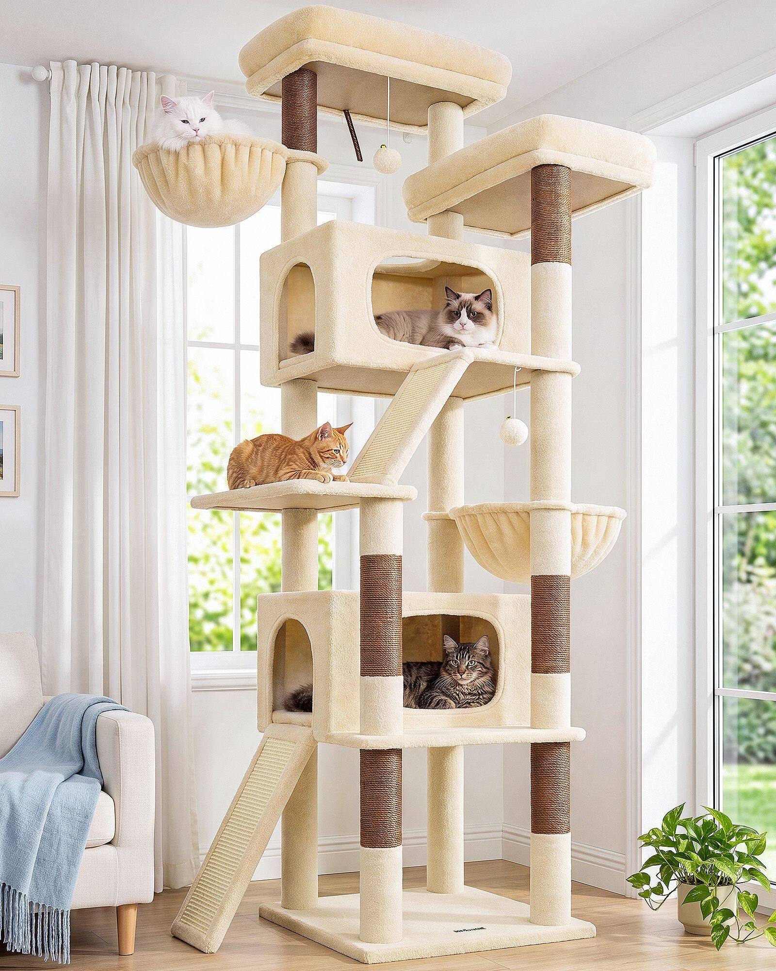 globlazer-s-series-s79-arbre-chat-beige-79-pouces-xxl image 1