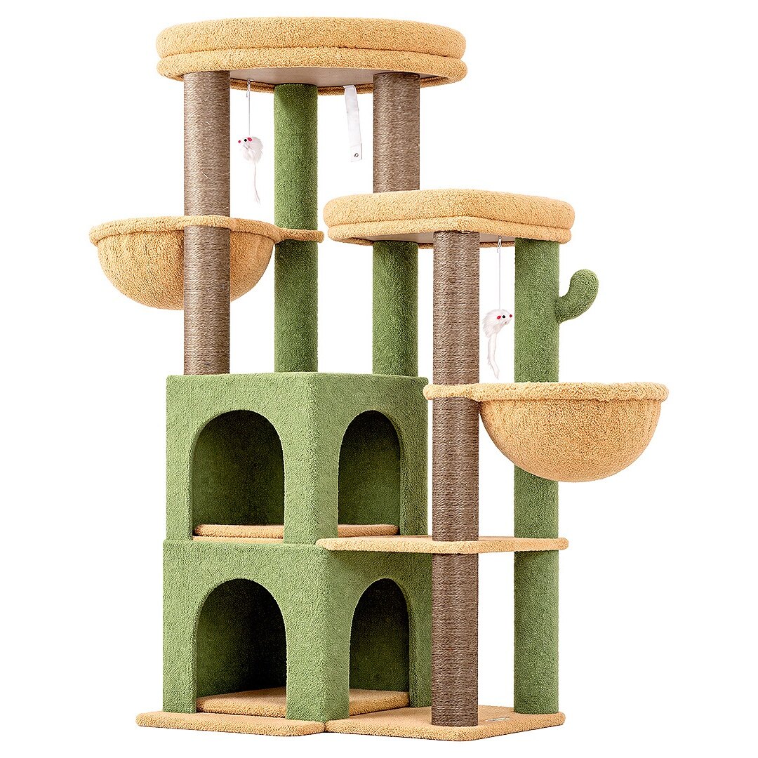 globlazer-s63-arbre-chat-vert-cactus-160-cm image 2