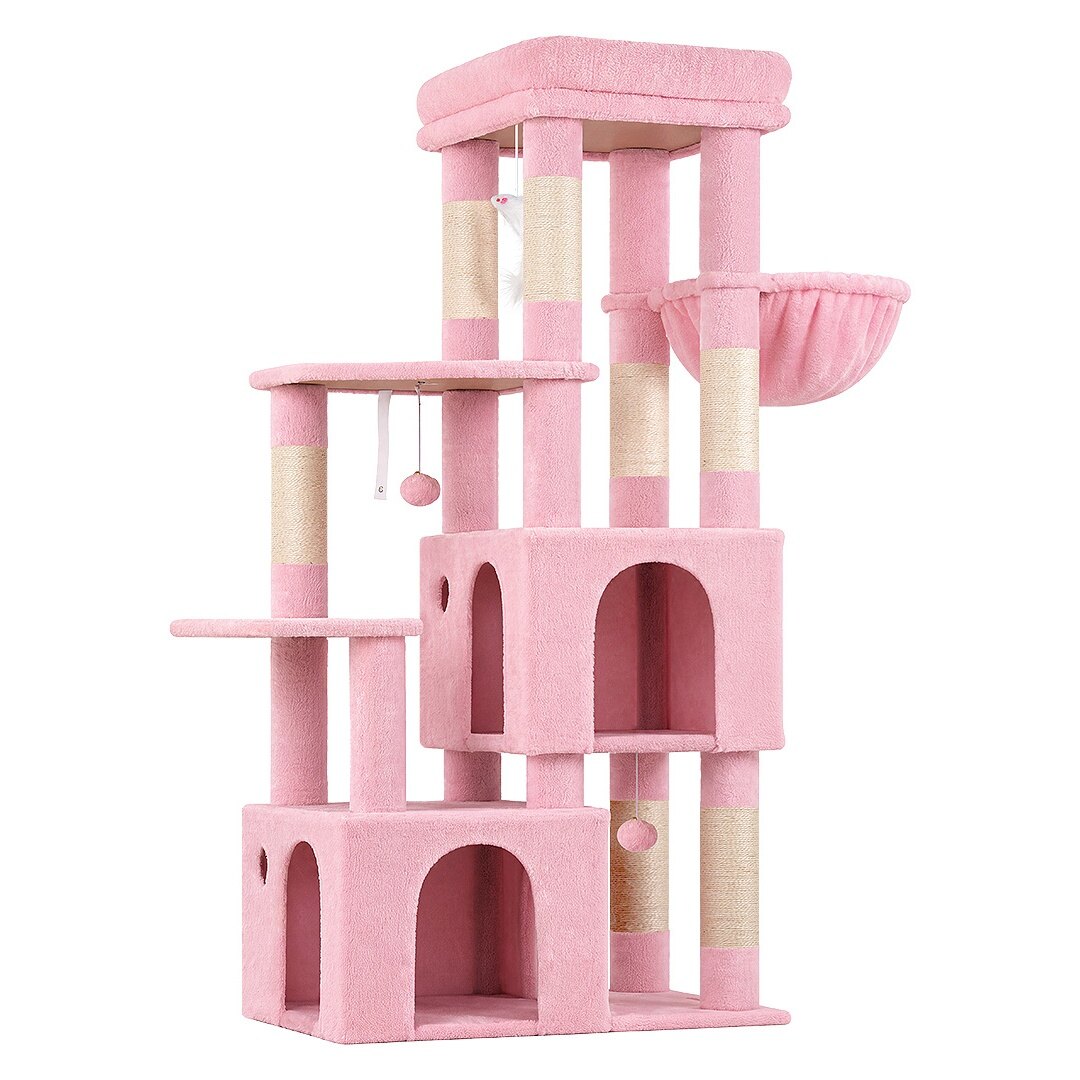 globlazer-f-series-f61-arbre-chat-rose-155-cm image 2