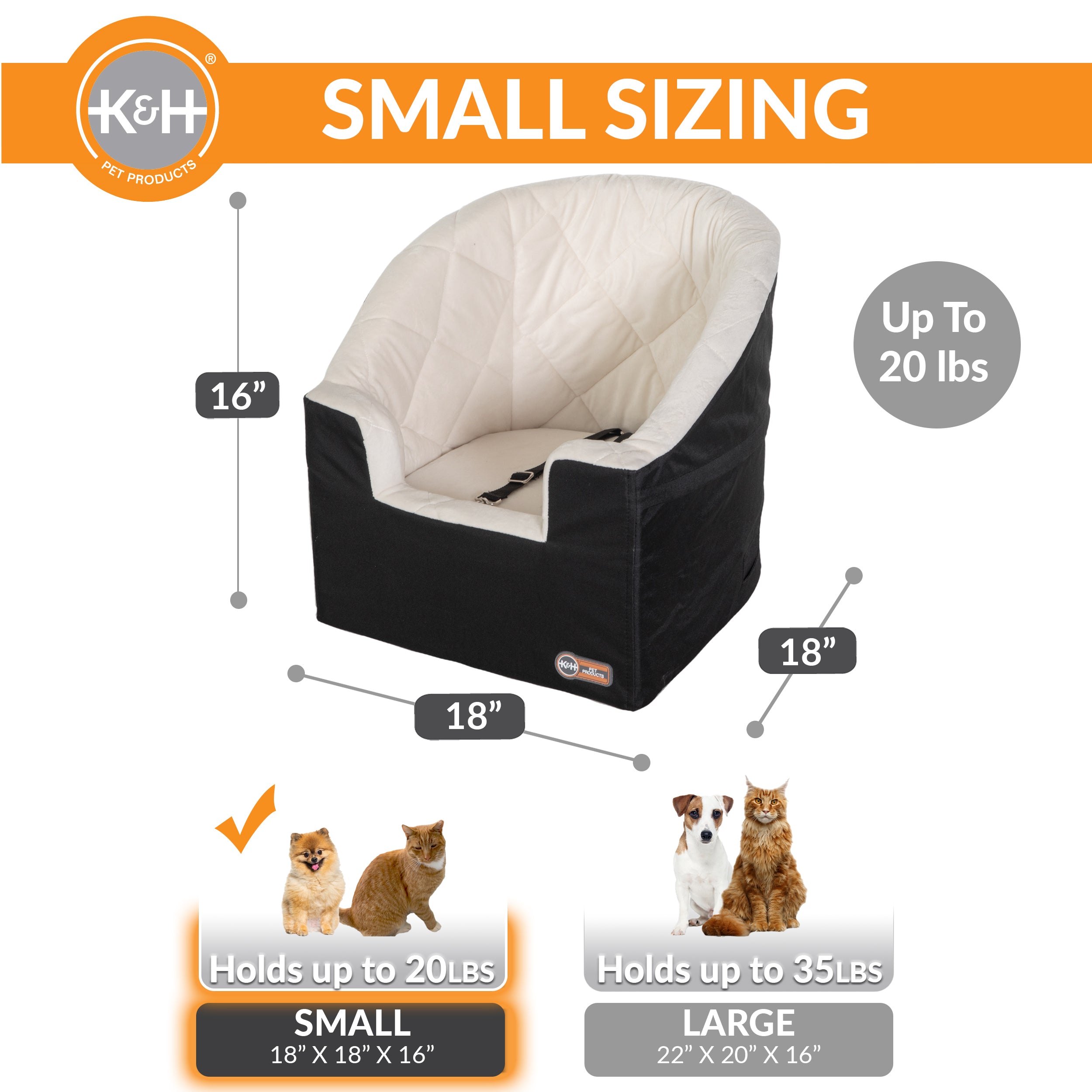 k-h-bucket-booster-si-ge-auto-chien-large-gris-cr-me image 5