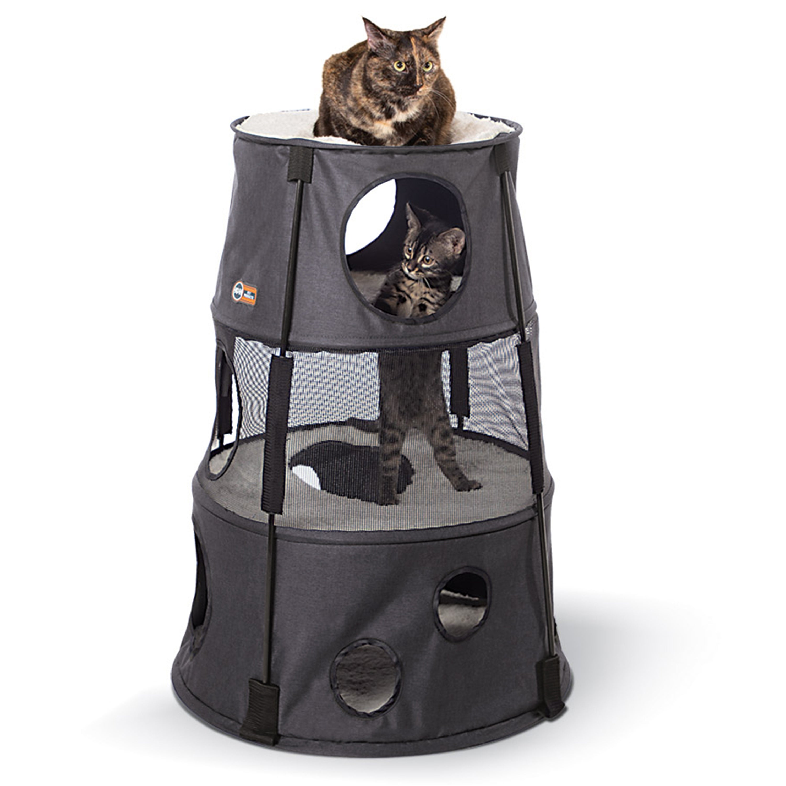 k-h-kitty-tower-tour-de-jeu-chat-3-tages-denim-fonc image 8