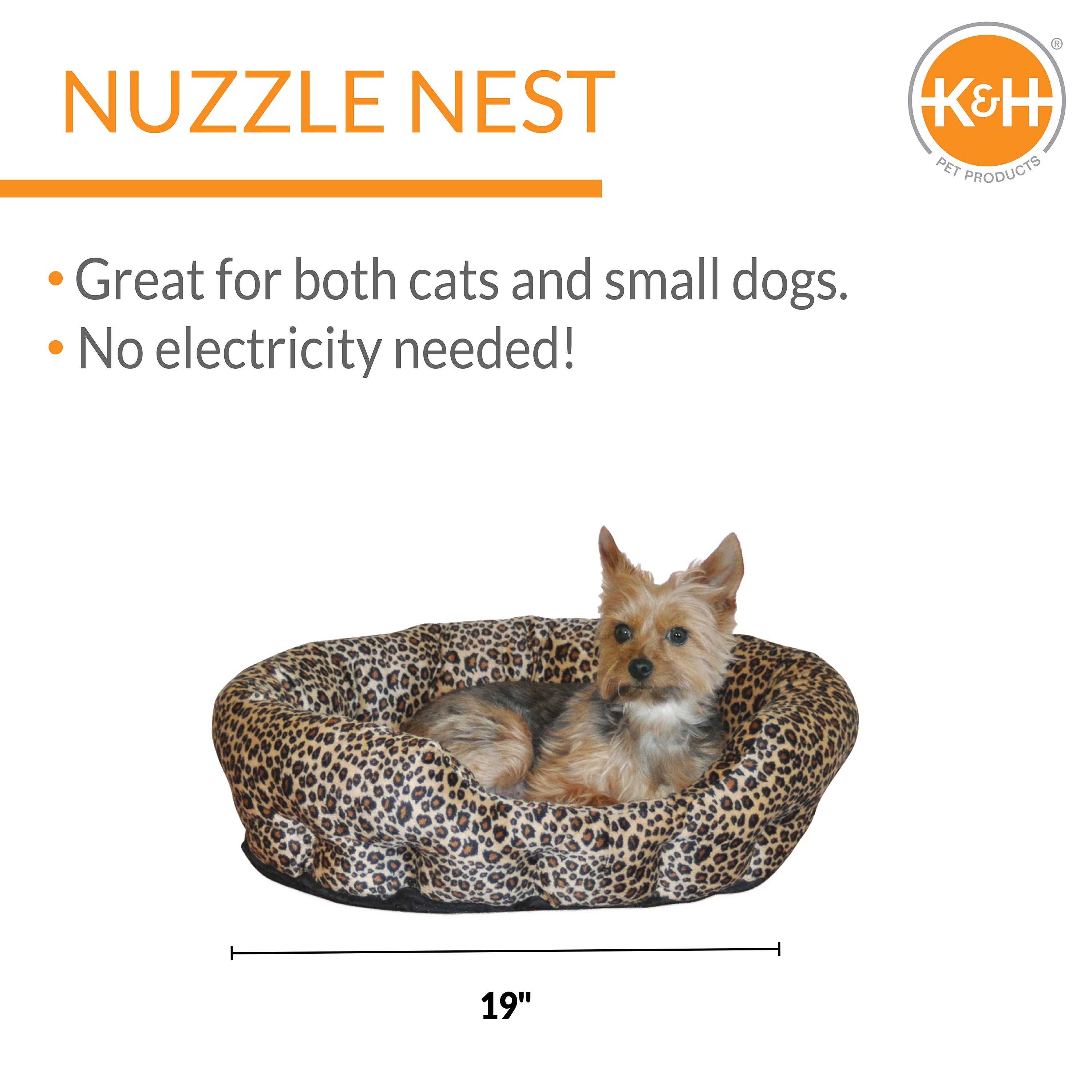 k-h-nuzzle-nest-panier-chien-autochauffant-mylar-lavable image 2