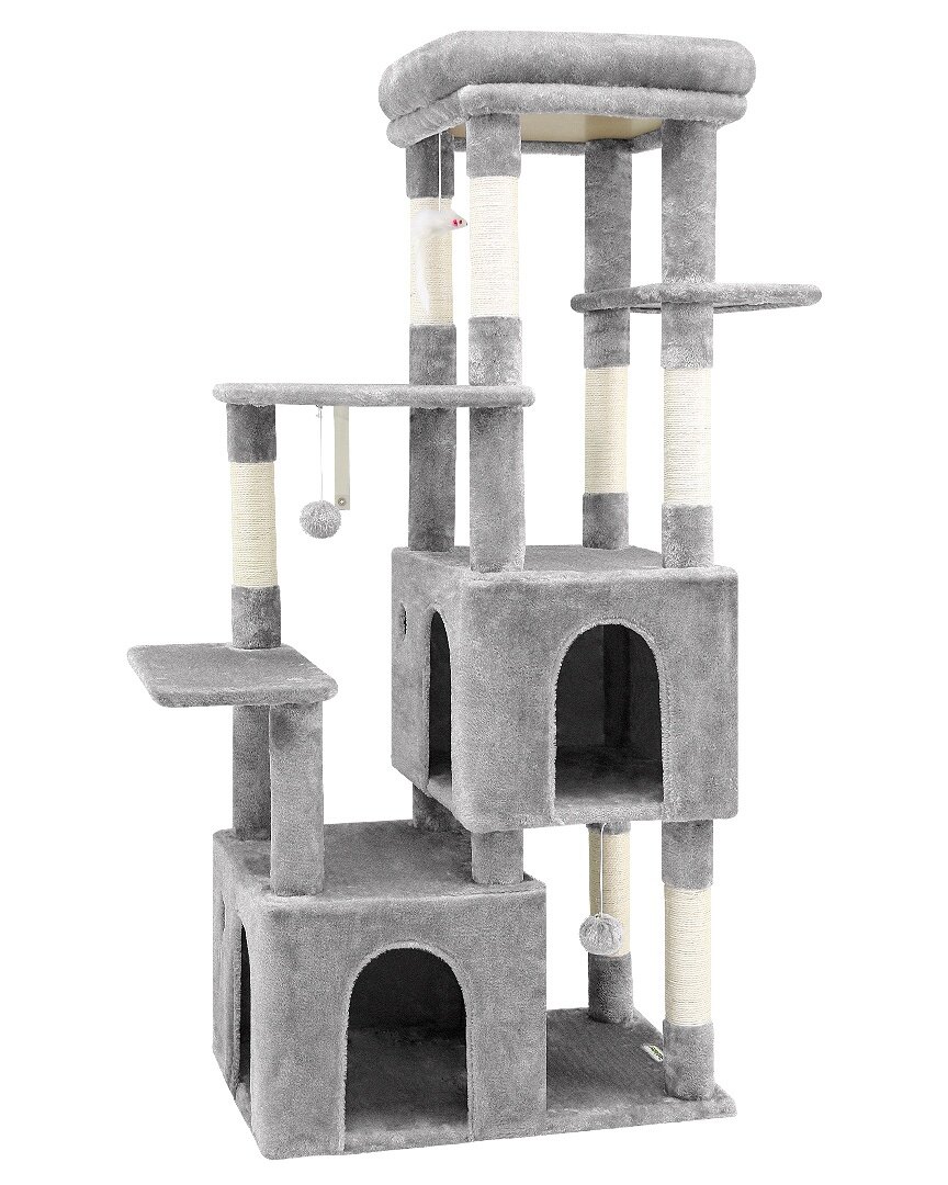 globlazer-f61-arbre-chat-61-pouces-gris-clair image 2