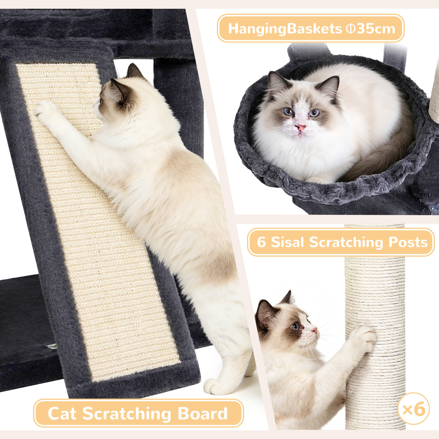 globlazer-f-series-f84b-arbre-chat-xxl-gris-213-cm image 5