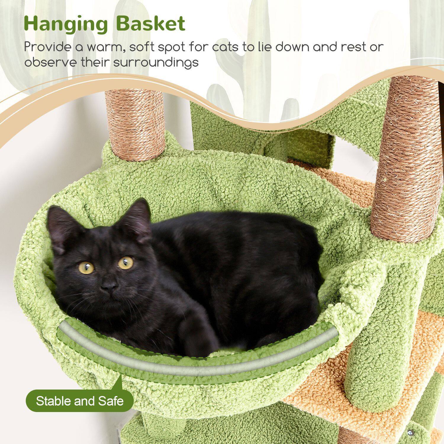 globlazer-f71-f-series-tour-chat-vert-cactus-71-pouces image 5