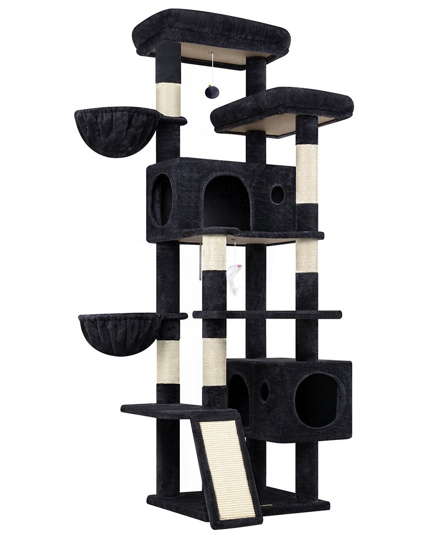 globlazer-s-series-s77c-arbre-chat-gris-fonc-77-pouces image 2