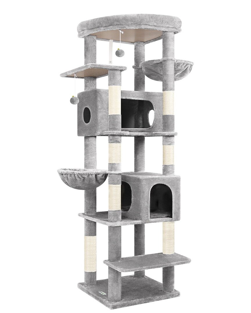 globlazer-s-series-s74-arbre-chat-gris-clair-74-pouces-grand image 2