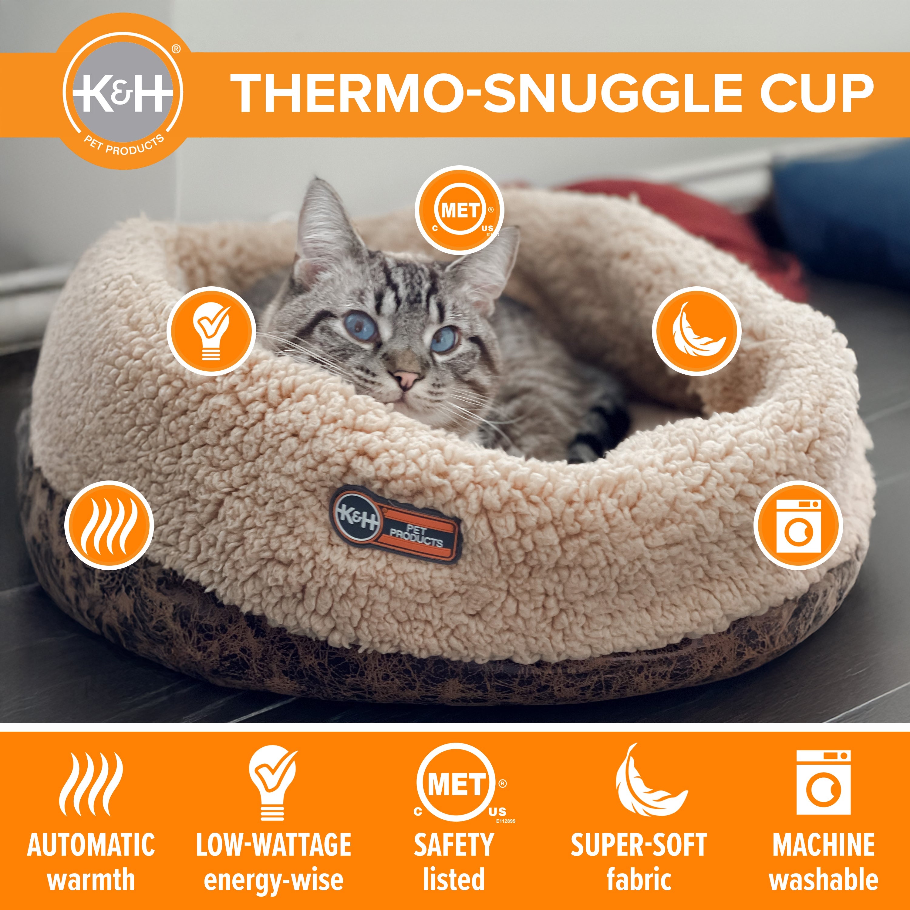 k-h-thermo-snuggle-cup-lit-chauffant-chat-chocolat-4w image 5