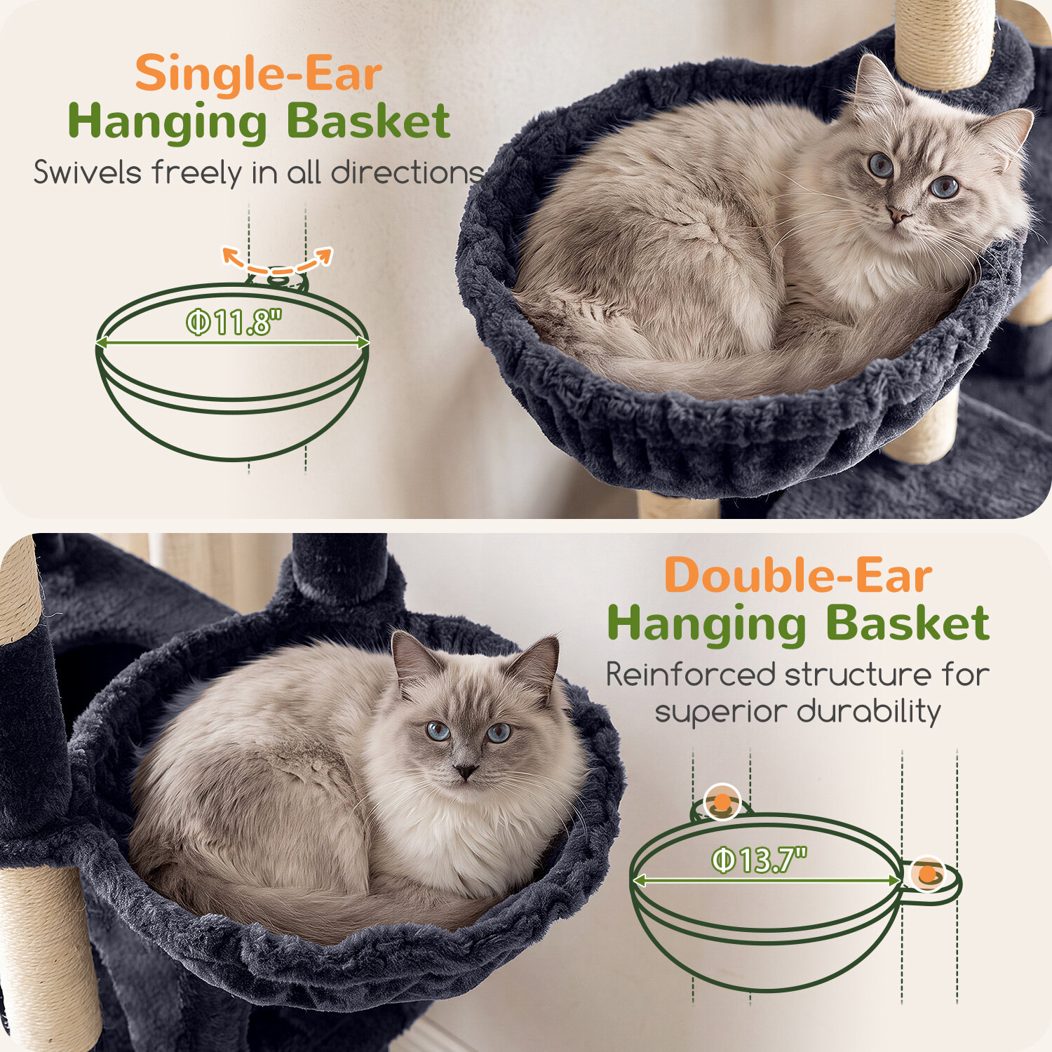 globlazer-f74h-arbre-chat-188-cm-gris-fonc-robuste image 5