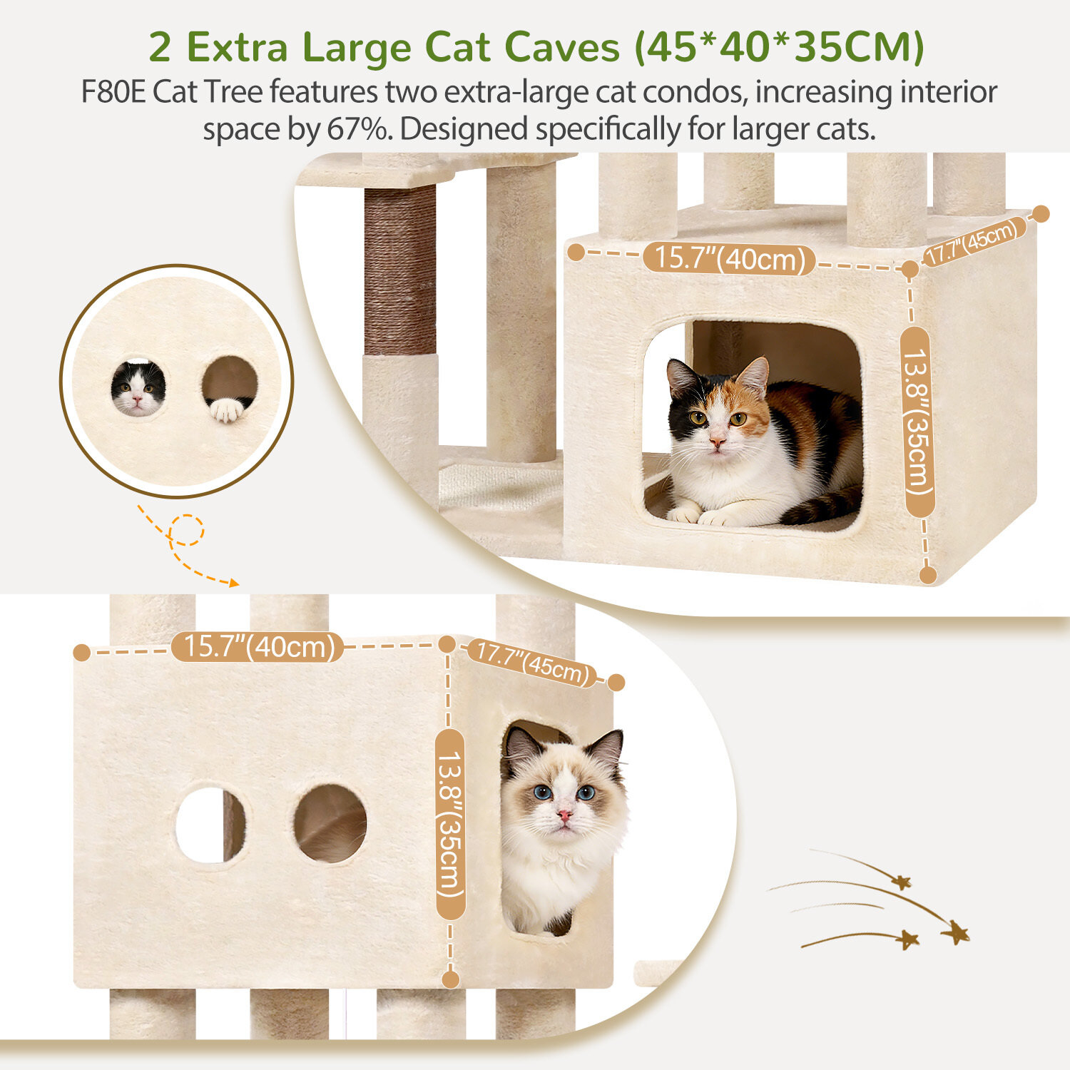 globlazer-f80e-arbre-chat-203-cm-beige-grand-chat image 3