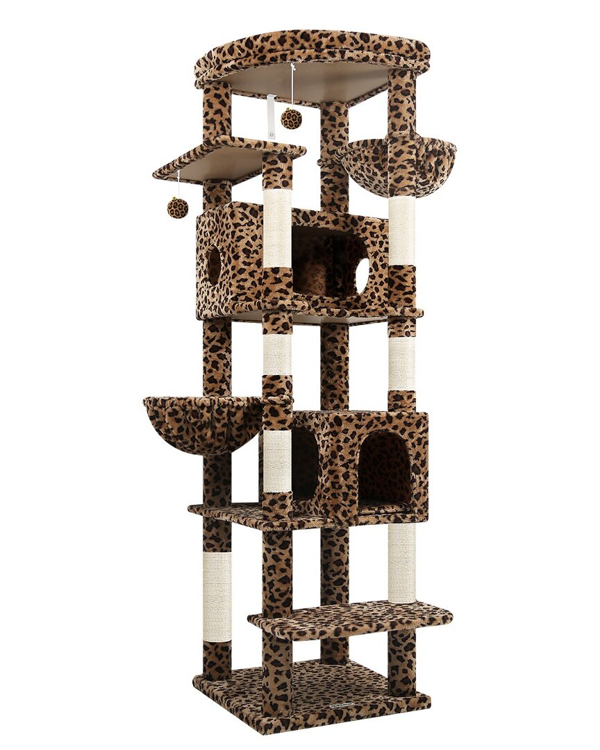 globlazer-s74-arbre-chat-l-opard-74-pouces-grand-mod-le image 2