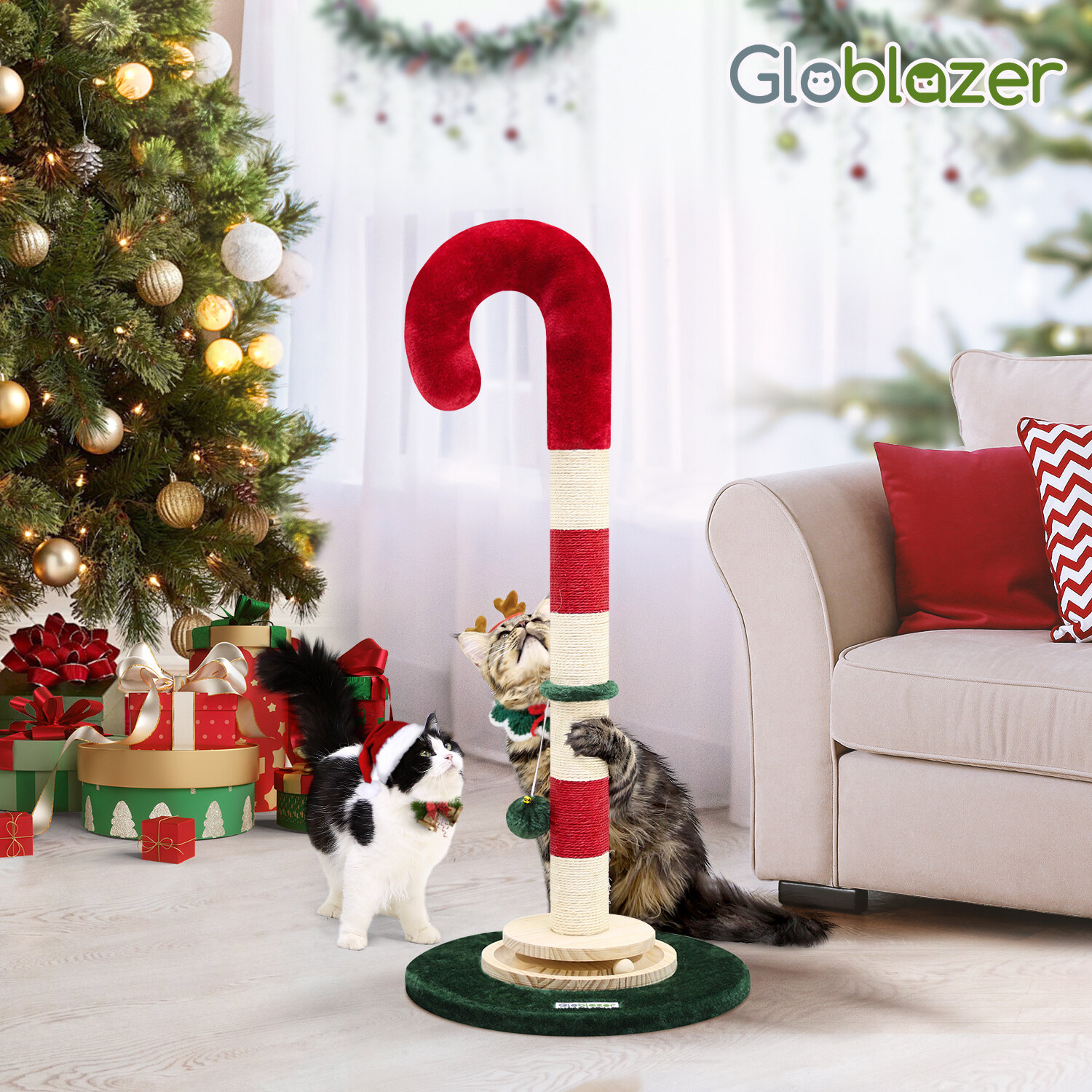 globlazer-scratching-posts-xmas32-griffoir-chat-christmas-35-pouces image 3