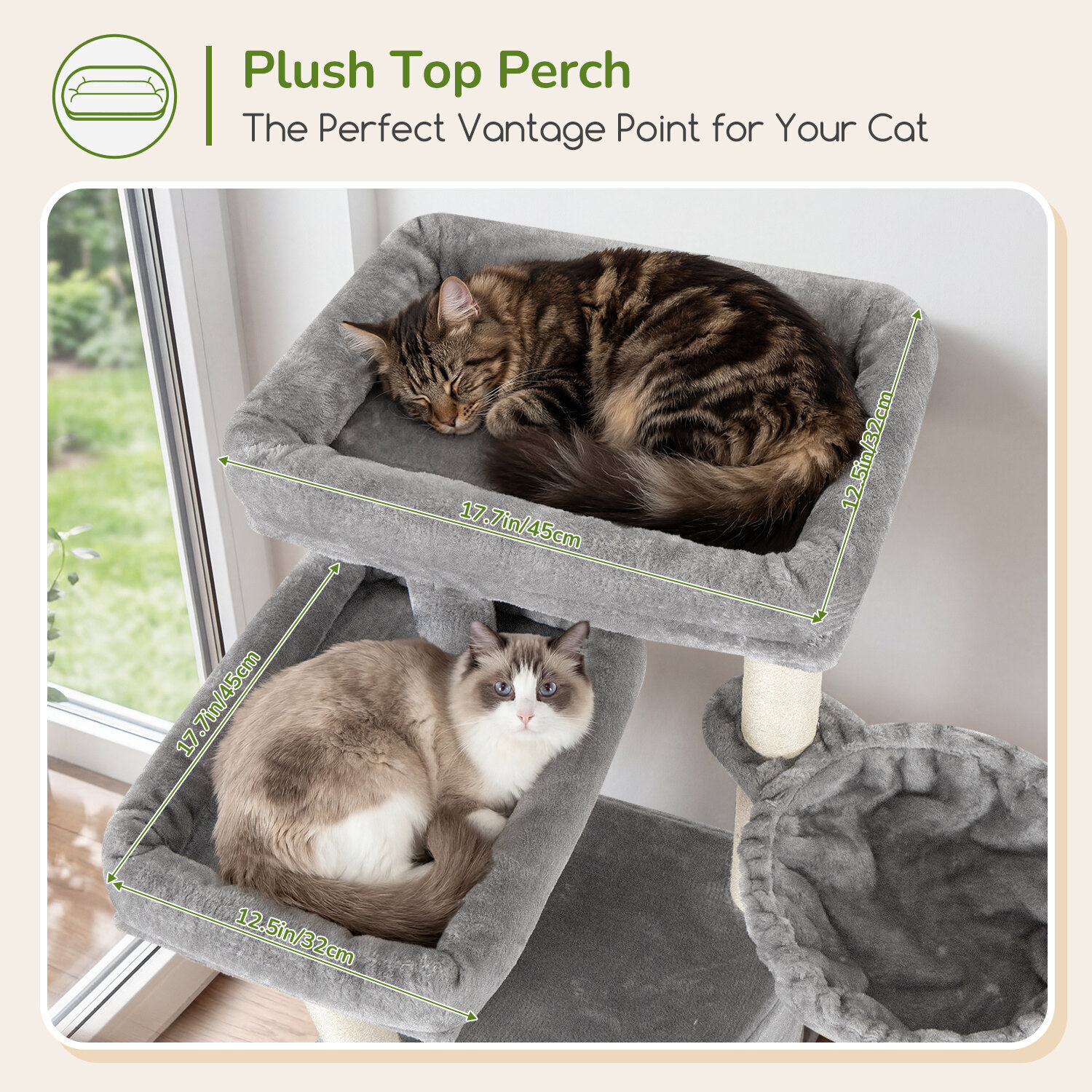 globlazer-f65d-arbre-chat-gris-clair-165-cm-haut image 4