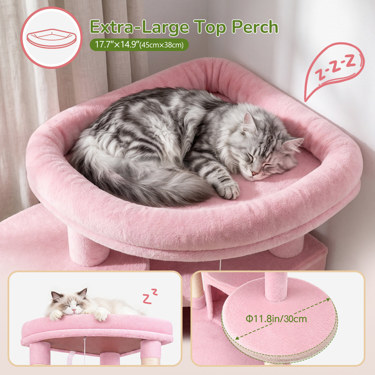 globlazer-c66-arbre-chat-rose-168-cm-angle image 4