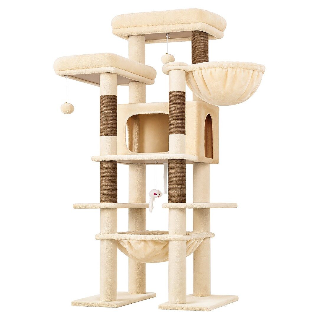 globlazer-f-series-f61b-arbre-chat-beige-155-cm-xl image 2