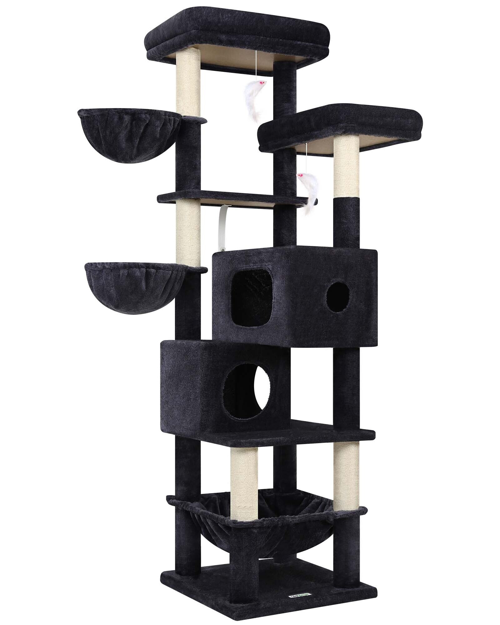 globlazer-s-series-s73-arbre-chat-gris-fonc-73-pouces-grand image 2