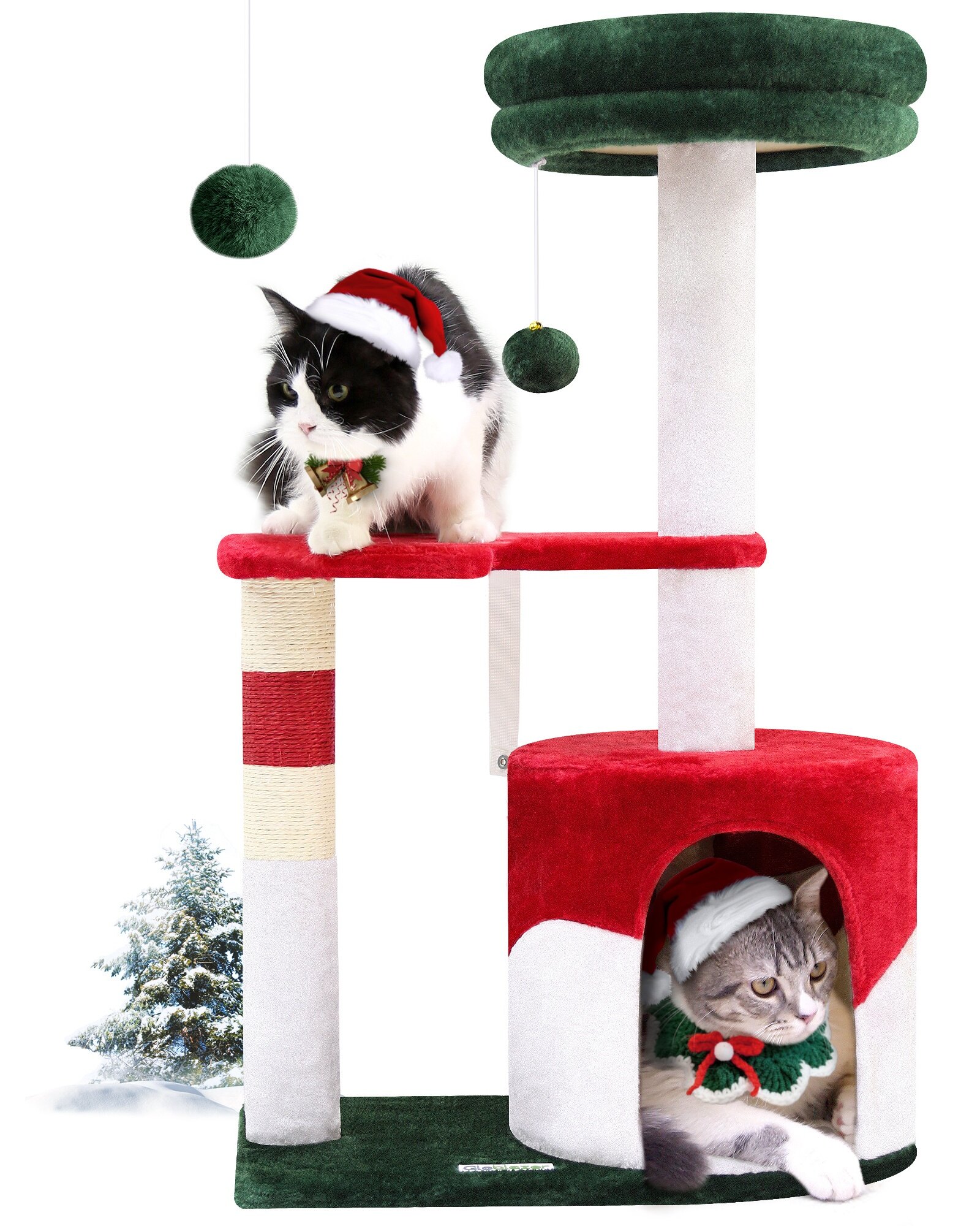 globlazer-f33-arbre-chat-33-pouces-compact-petit image 2