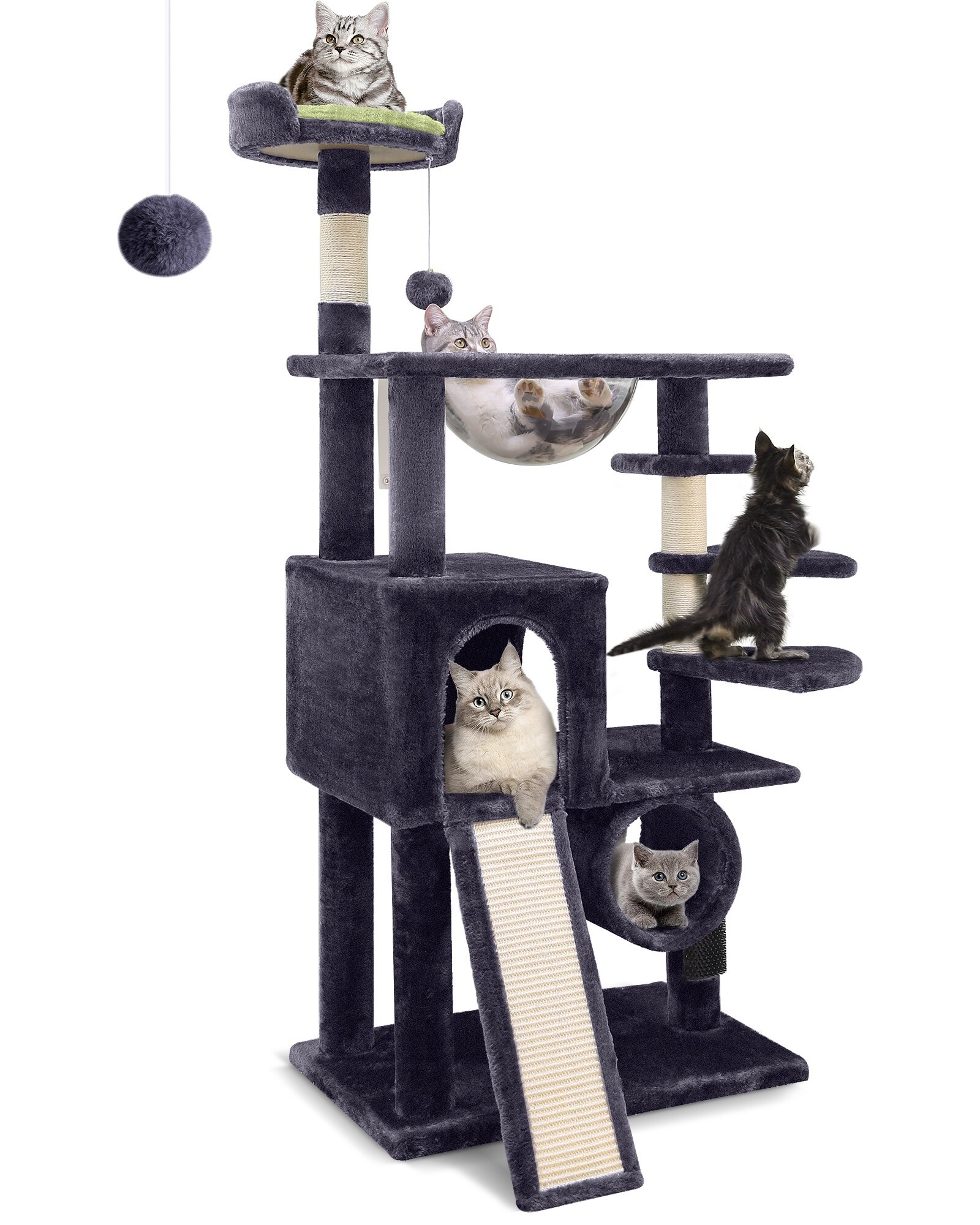 globlazer-f-series-f57-arbre-chat-gris-fonc-57-pouces image 2