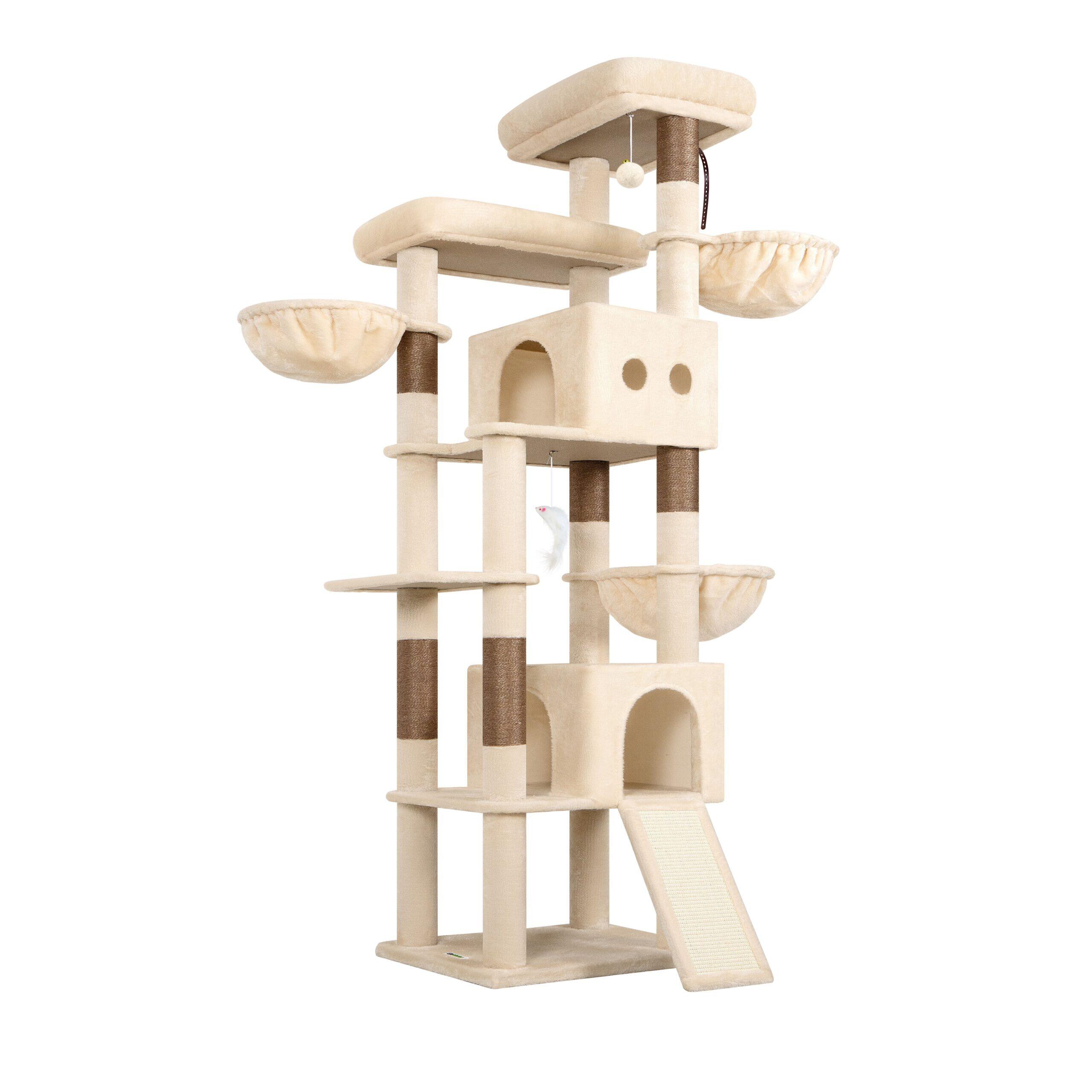 globlazer-f-series-f83j-arbre-chat-beige-83-pouces-xxl image 2