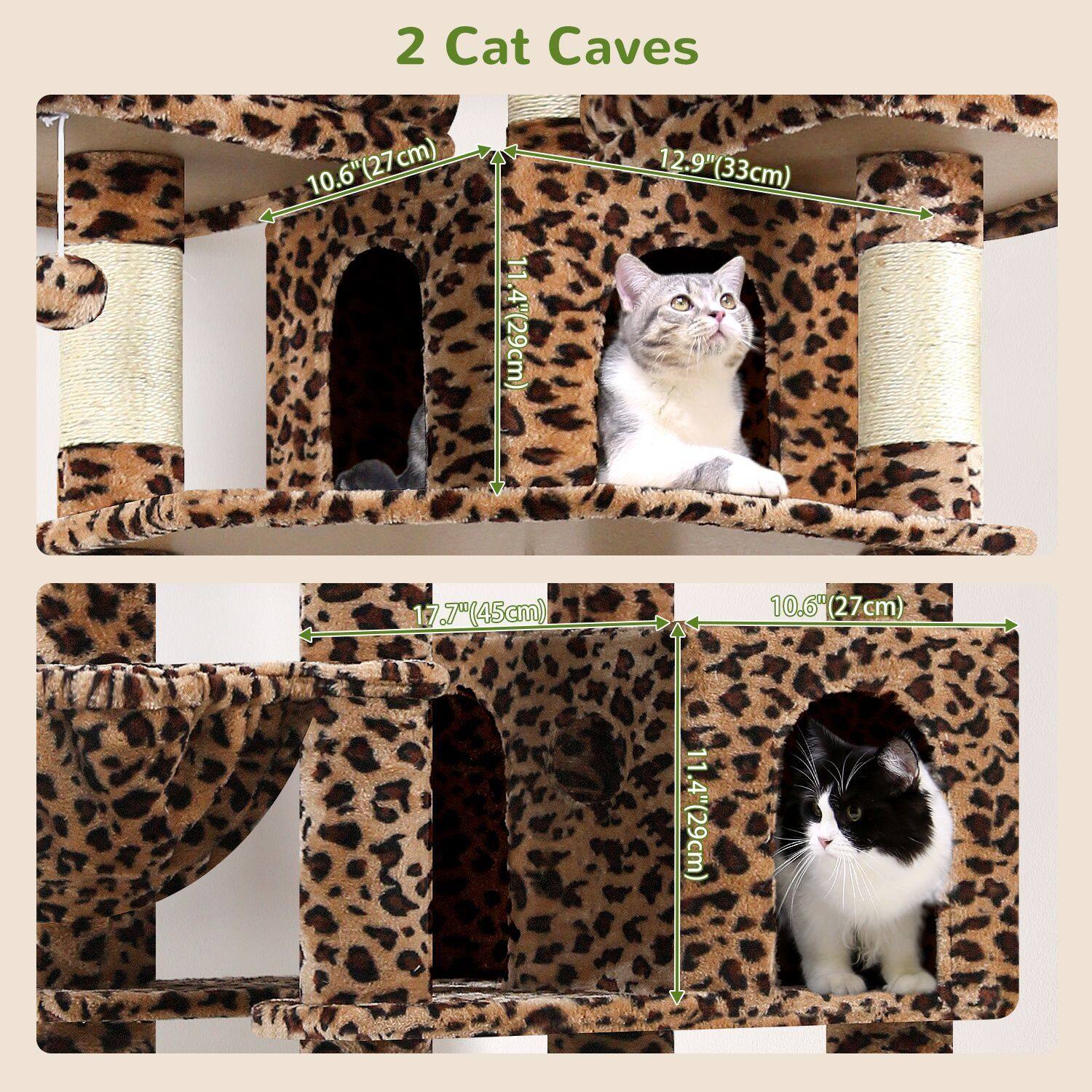 globlazer-f-series-f82-arbre-chat-l-opard-208-cm-xxl image 4