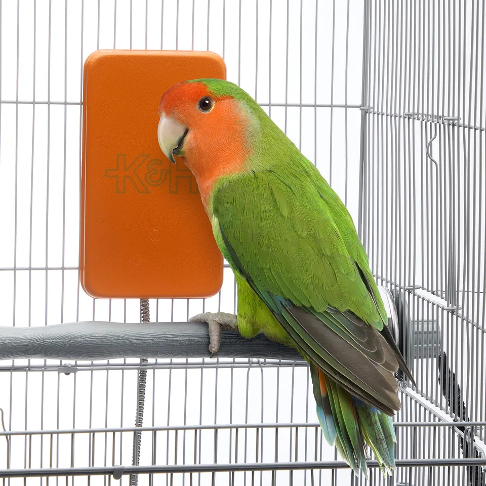 k-h-snuggle-up-chauffage-oiseau-m-l-orange-thermostatique image 1