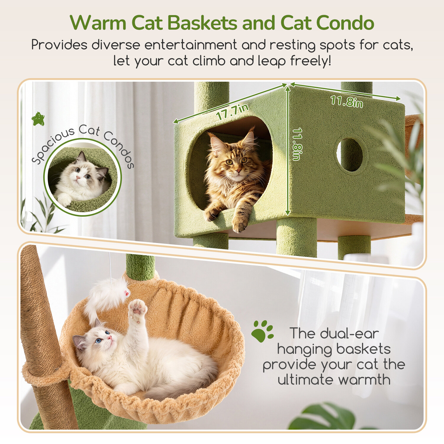 globlazer-f83c-arbre-chat-cactus-extra-grand-pour-grand-chat image 4