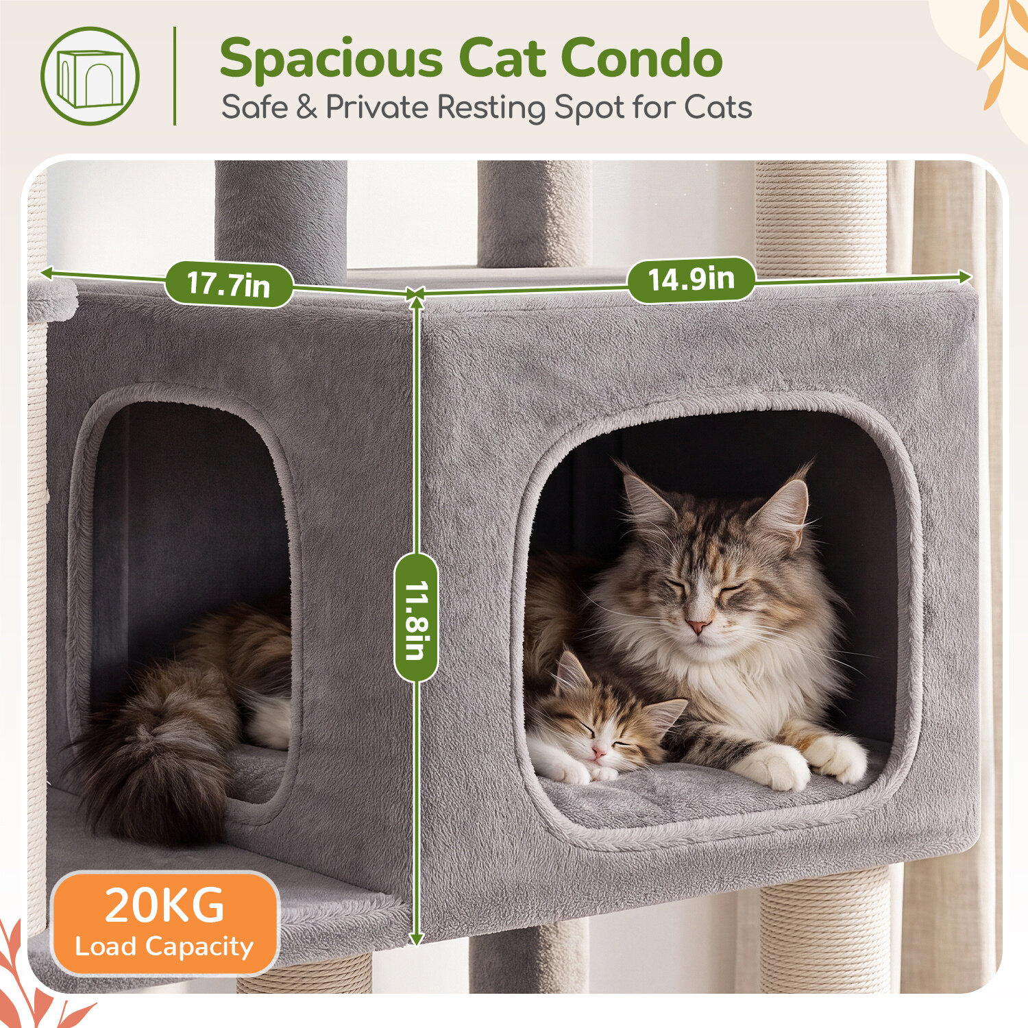 globlazer-s-series-s52f-arbre-chat-perchoir-large-robuste image 4