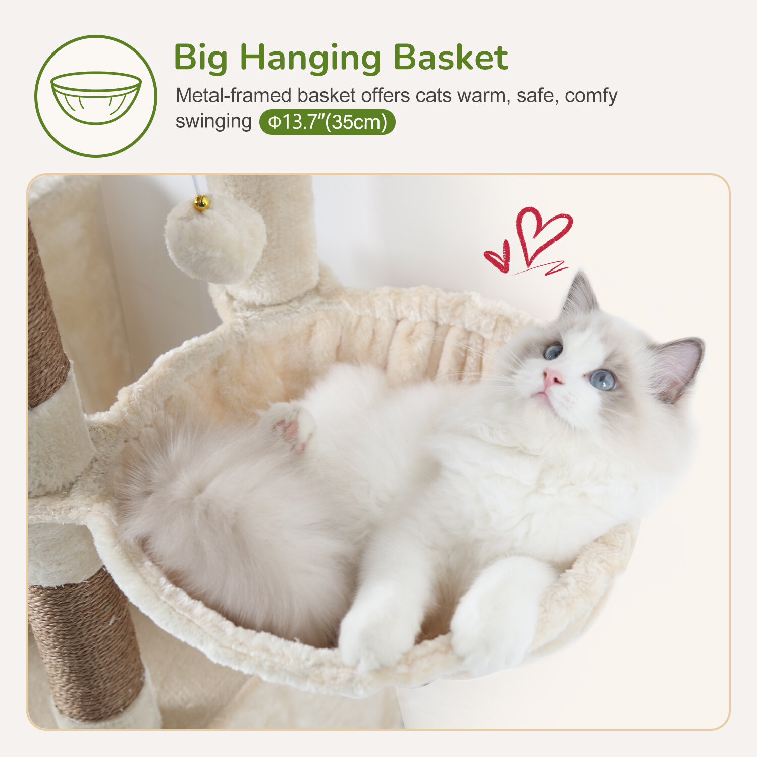 globlazer-s52-arbre-chat-beige-132-cm image 5
