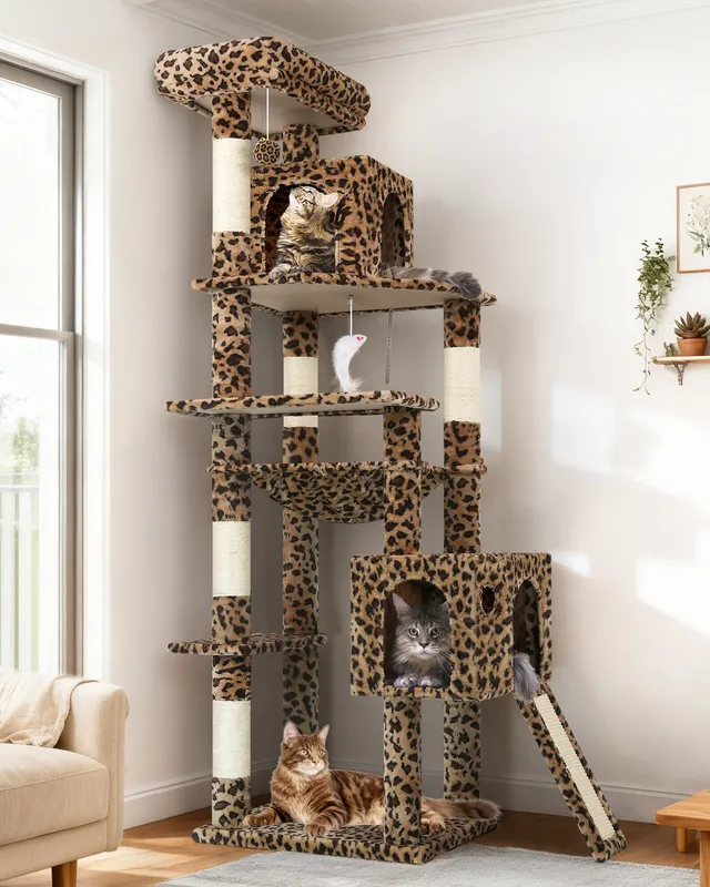 globlazer-f-series-f70-pro-arbre-chat-l-opard-178-cm image 1
