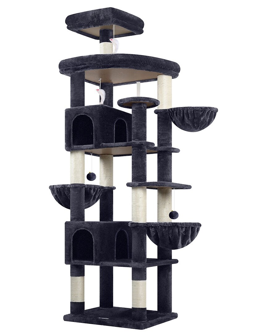 globlazer-s82-arbre-chat-gris-fonc-82-pouces-grand image 2