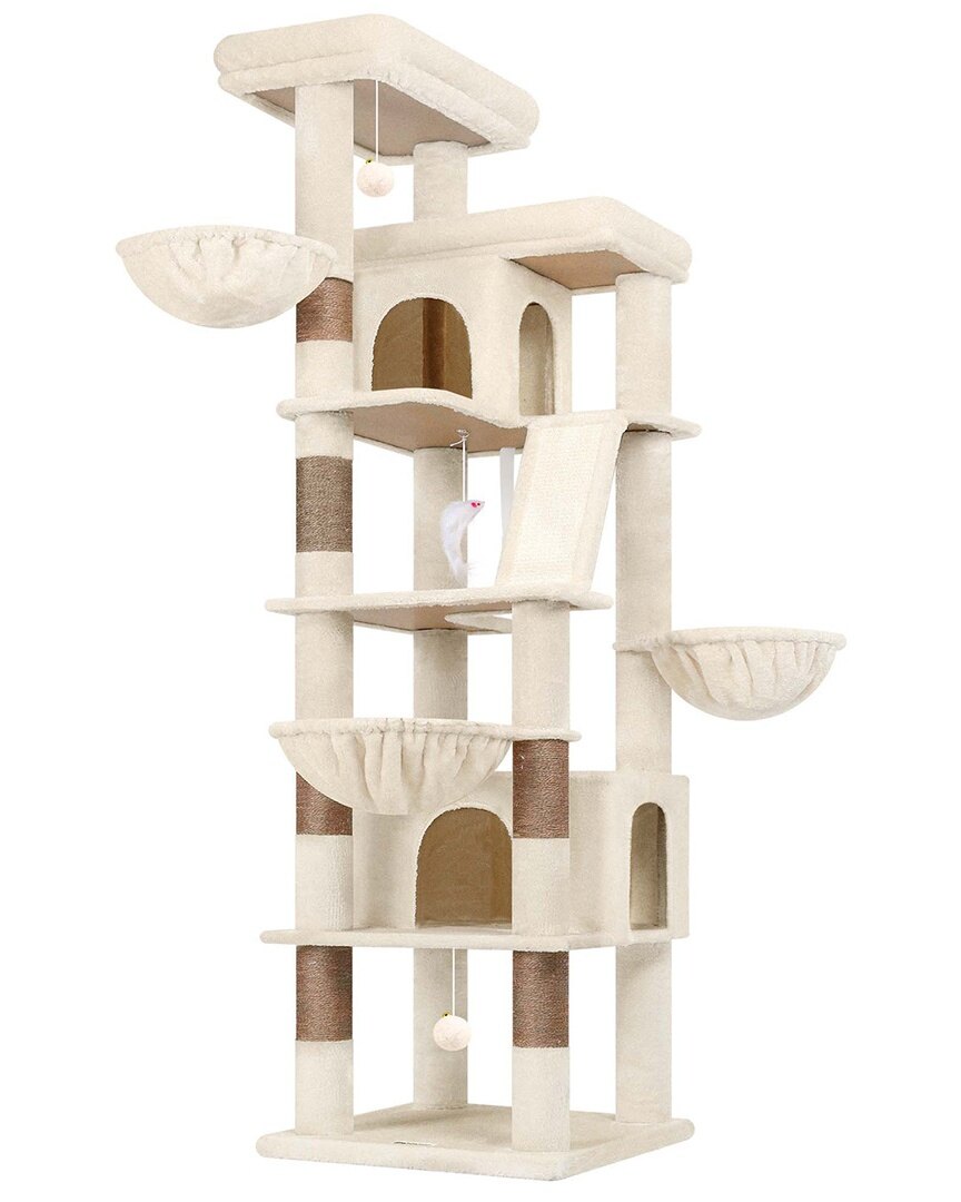 globlazer-s80g-arbre-chat-beige-203-cm-robuste image 2
