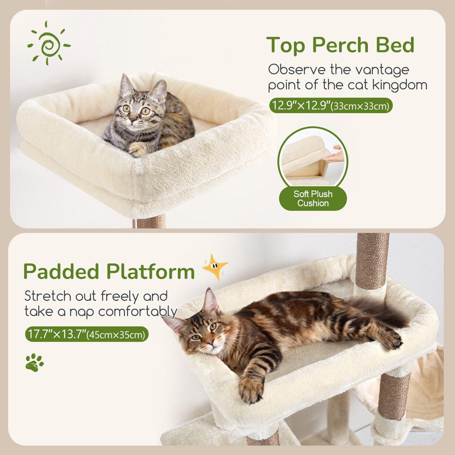 globlazer-s52-arbre-chat-beige-132-cm image 3