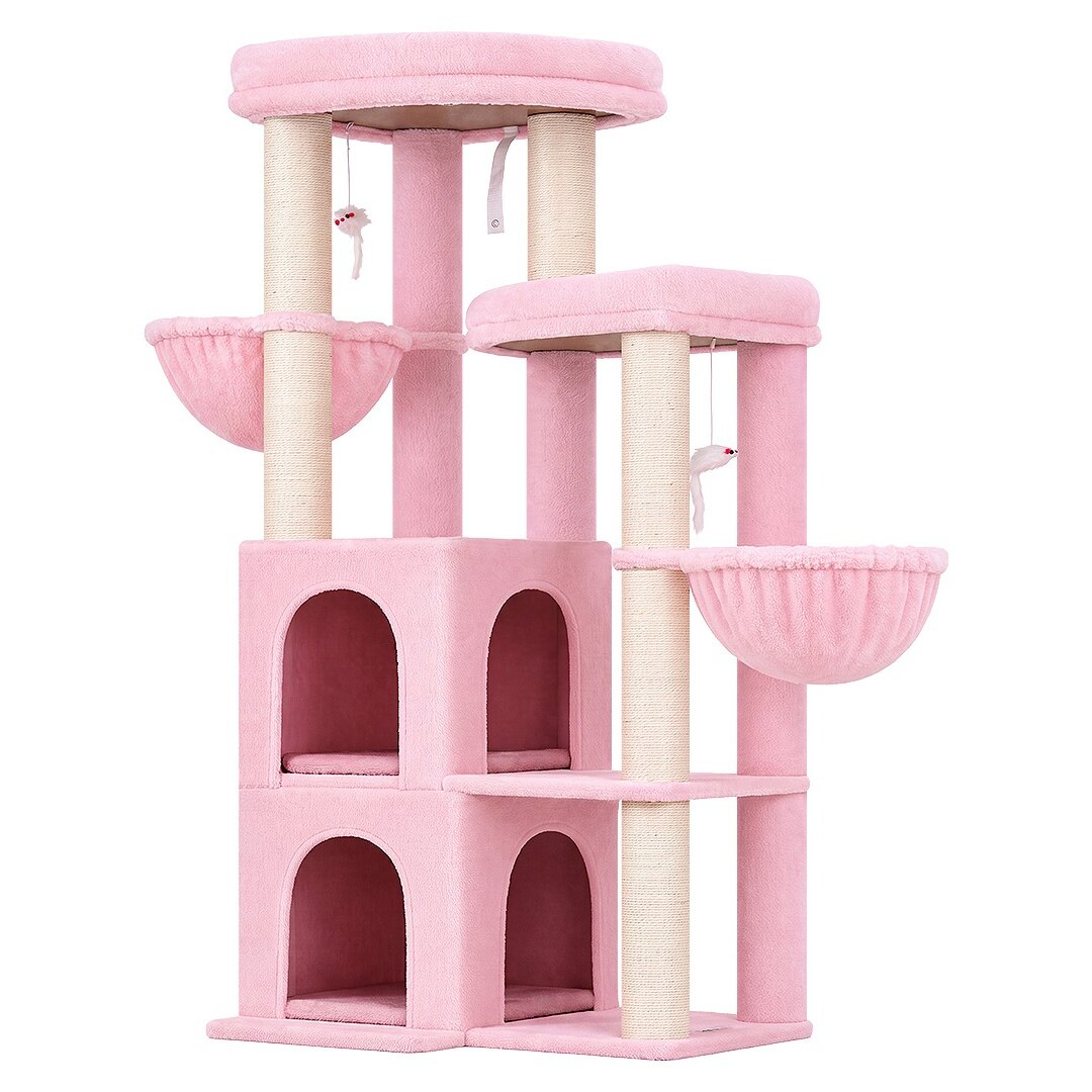 globlazer-s63-arbre-chat-160-cm-rose-grandes-races image 2