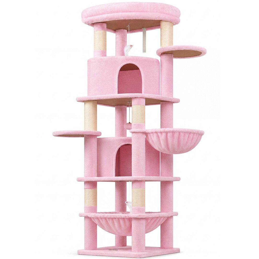 globlazer-c-series-c68-arbre-chat-rose-173-cm image 2