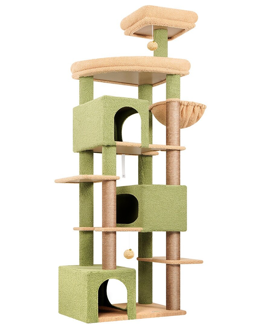 globlazer-s-series-s80-arbre-chat-vert-cactus-80-pouces image 2
