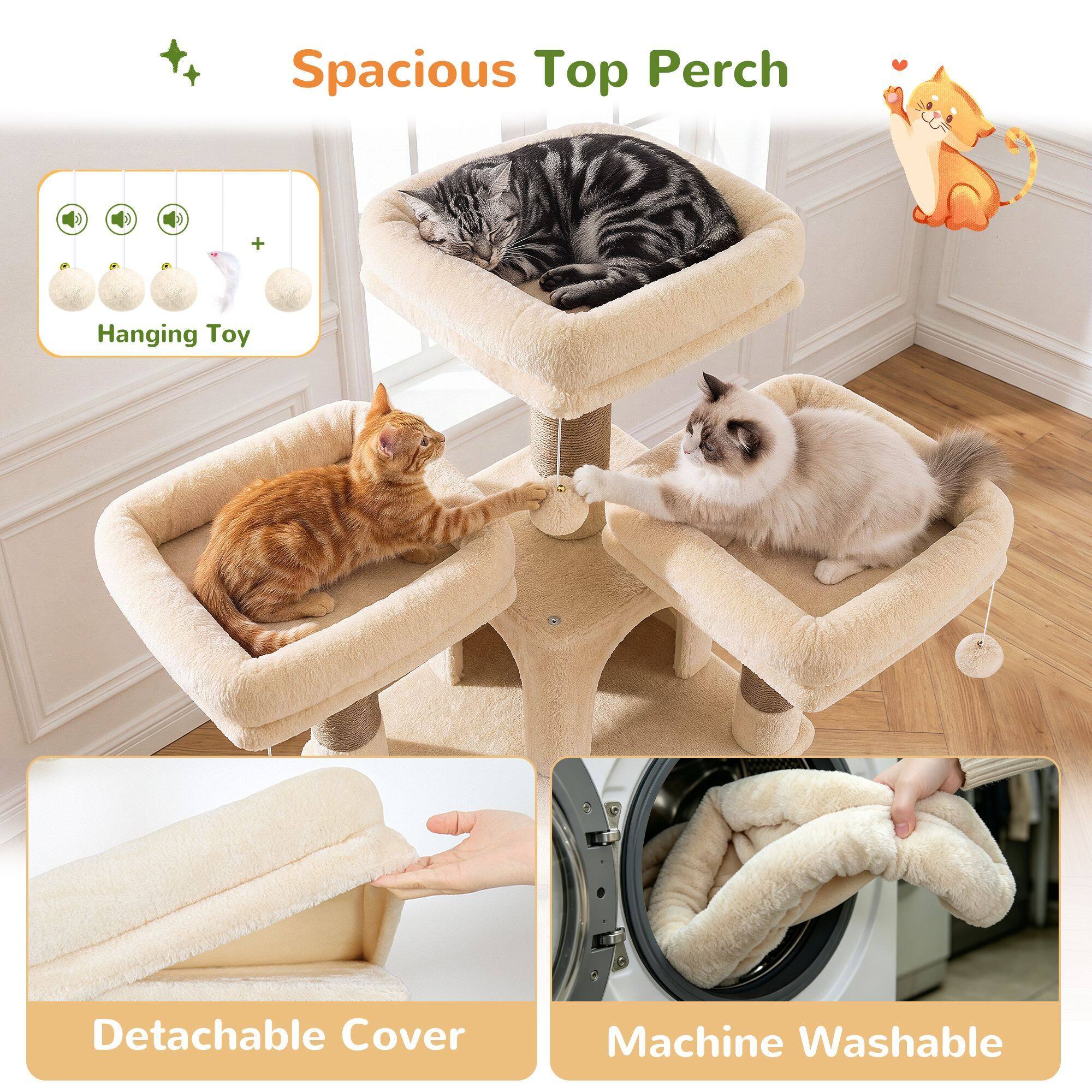 globlazer-f70h-arbre-chat-beige-70-pouces-int-rieur image 8