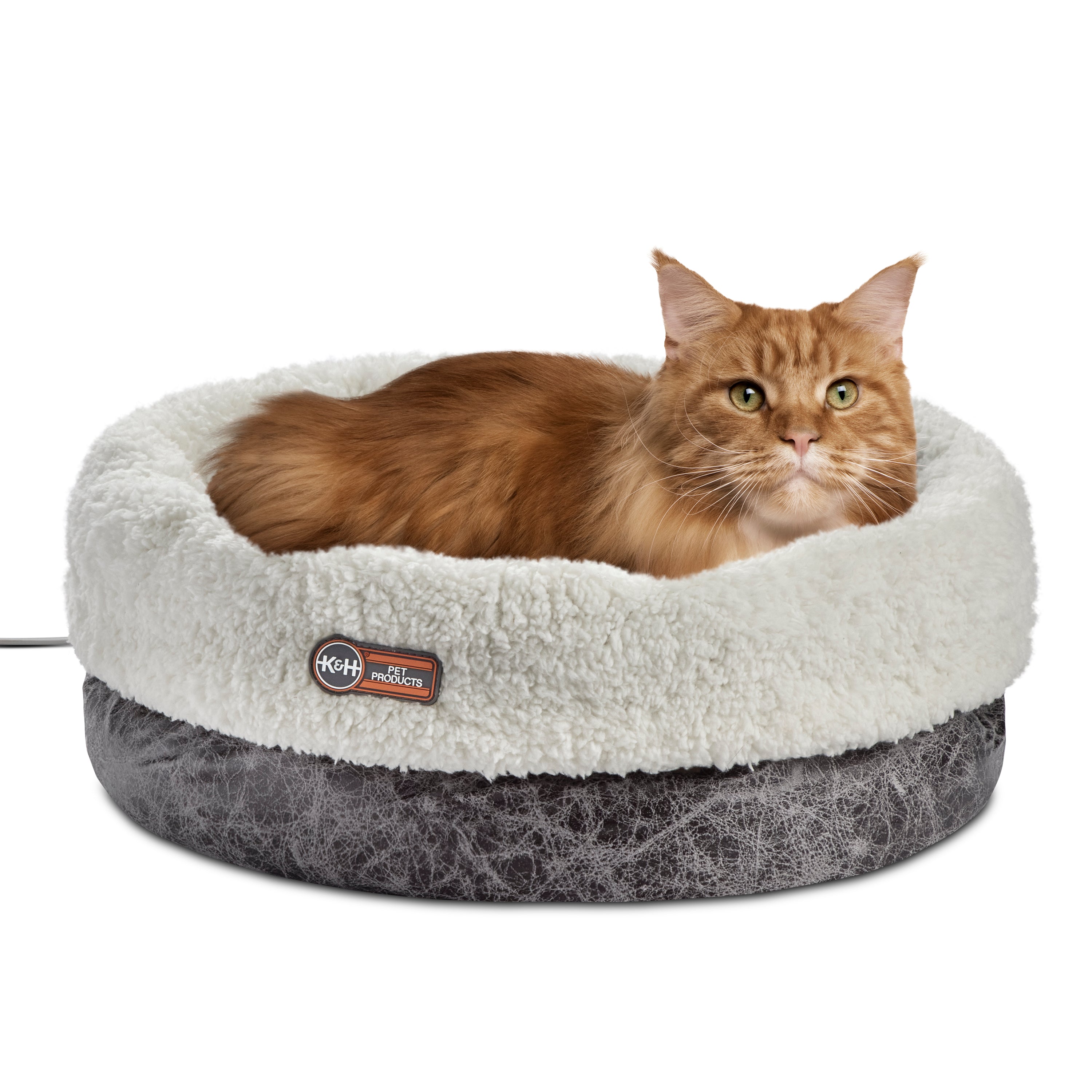 k-h-thermo-snuggle-cup-lit-chauffant-chat-chocolat-4w image 1