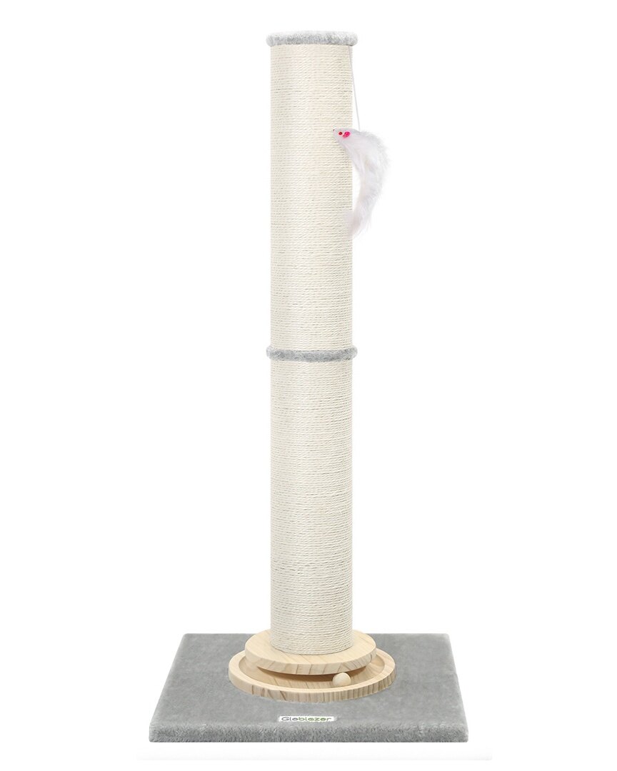 globlazer-sc35-poteau-griffoir-gris-clair-89-cm image 2