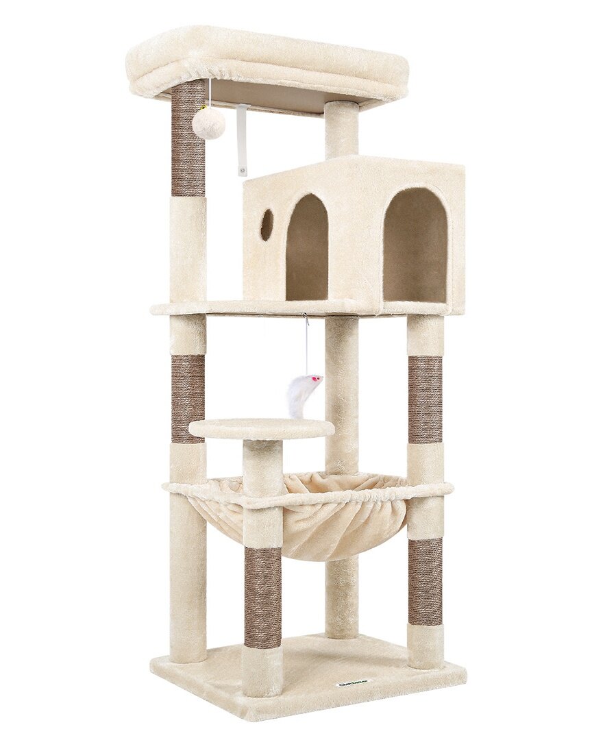 globlazer-f53-arbre-chat-beige-135-cm-compact image 2