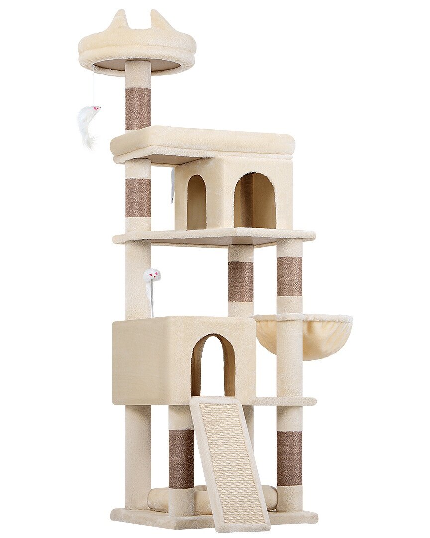 globlazer-s72-s-series-arbre-chat-beige-183-cm-robuste image 2