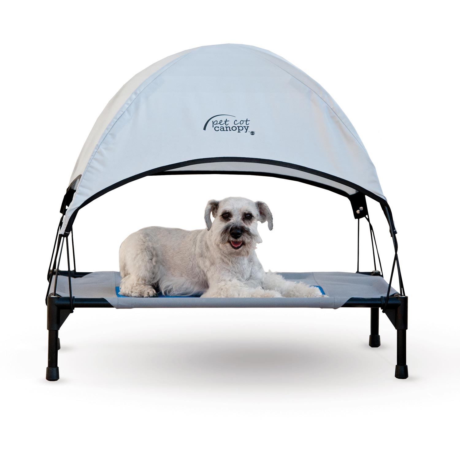 k-h-pet-canopy-pare-soleil-lit-chien-medium-25x32-d-perlant image 2